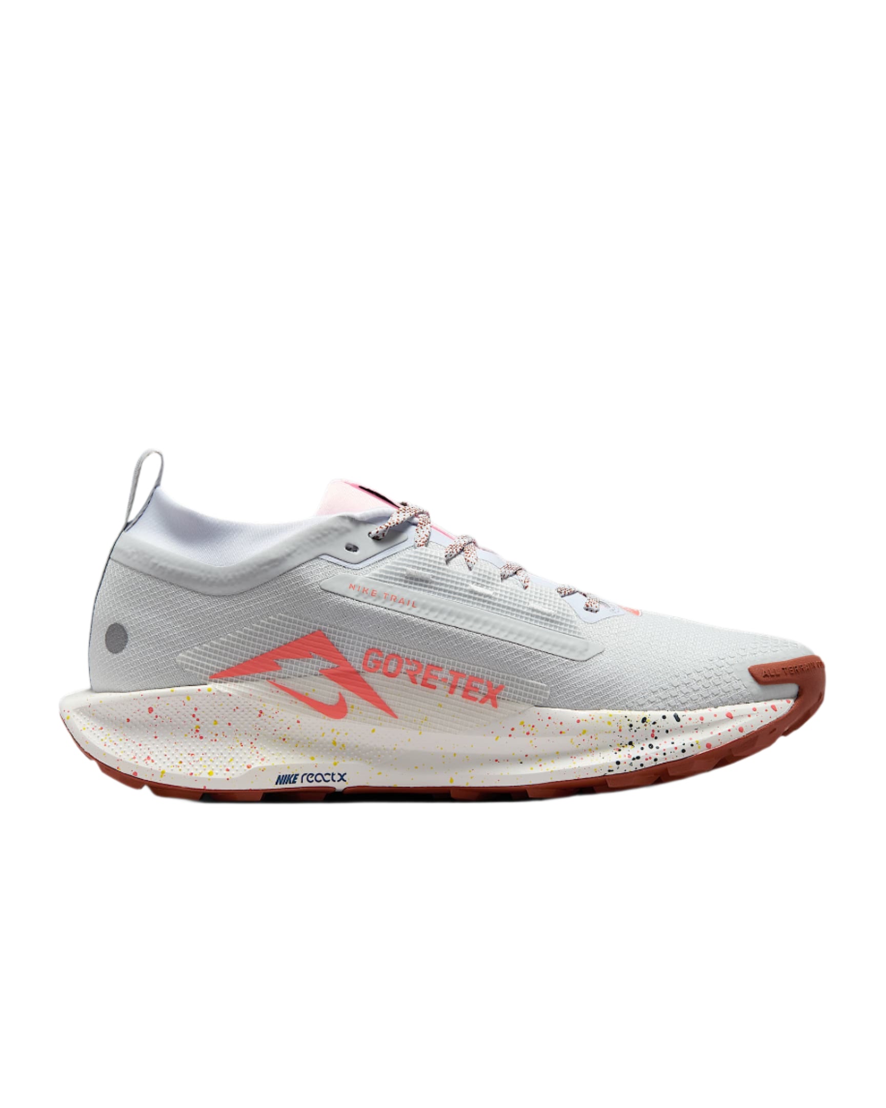 Nike Pegasus Trail 5 GTX Women's Running Shoes - Waterproof Trail Runners (B Width) in Pure Platinum/White for Hiking & Outdoor Adventures