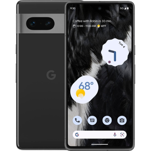 Google Pixel 7 Obsidian 256GB Unlocked Smartphone - Premium Android Phone with Advanced Camera, Fast Charging & 5G for Travel, Photography & Business Use