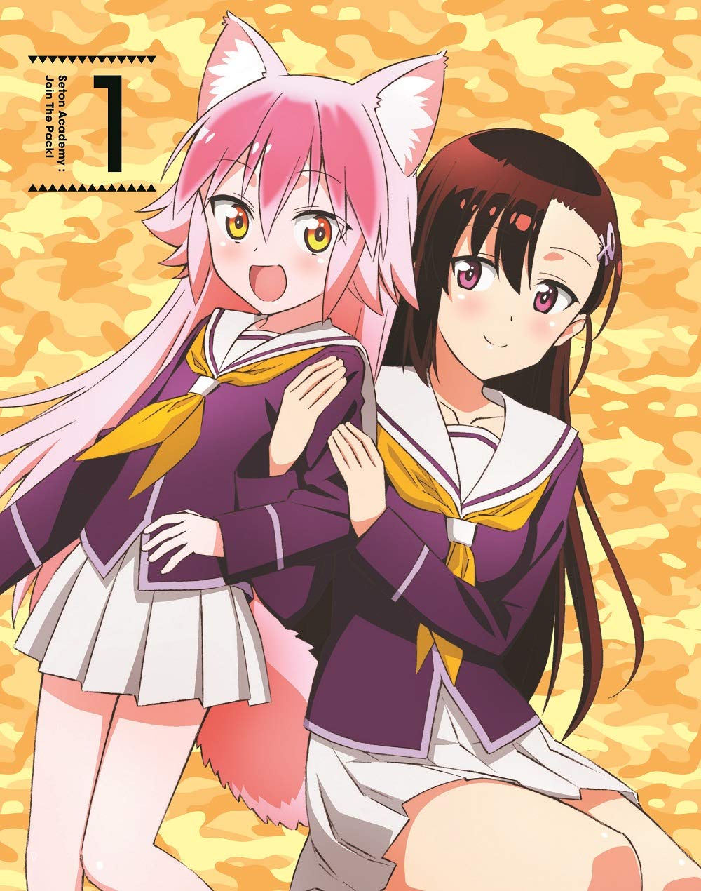 Seton Academy: Join the Pack! Anime Blu-ray Box Set Vol.1 - Complete First Season Collection with English Subtitles | Perfect for Anime Fans & Collectors | Great Gift for School Life Comedy Lovers