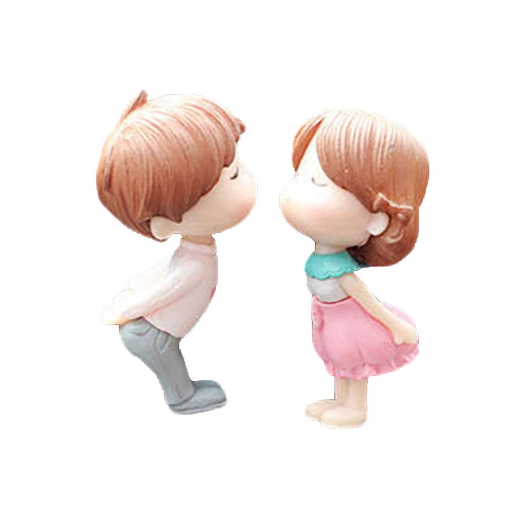 HOVTOIL Car Perfume Clip - Lovely Couple Girl & Boy Car Air Freshener Vent Clip - Durable Car Diffuser Decor & Auto Accessories - Perfect for Valentine's Gifts, Couple Cars & Long Road Trips