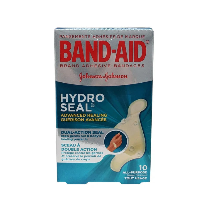 BAND-AID Brand Advanced Healing Adhesive Bandages, 10 Count - First Aid for Cuts, Scrapes & Wounds - Perfect for Home, Office & Travel First Aid Kits