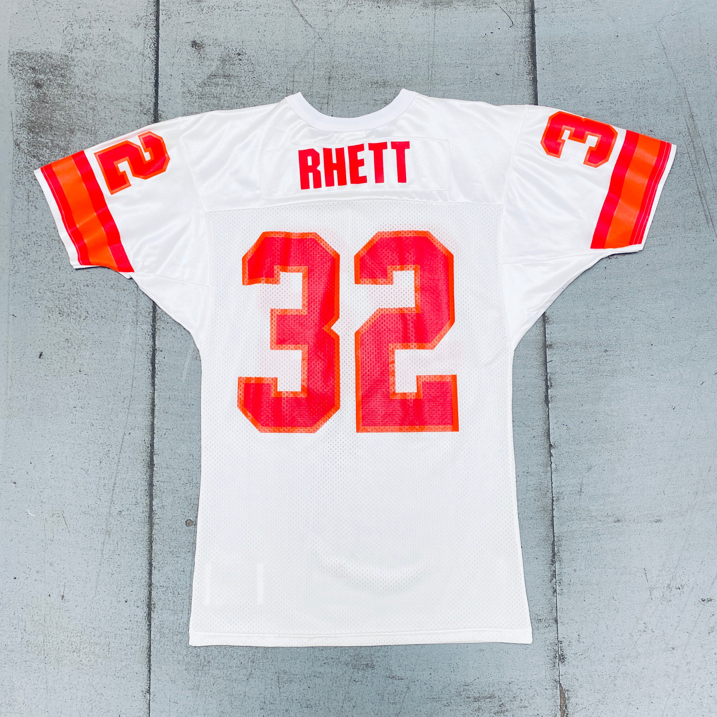 Authentic Tampa Bay Buccaneers Errict Rhett 1995/96 Vintage Football Jersey (Men's) - Perfect for Game Day, Collecting & NFL Fan Memorabilia