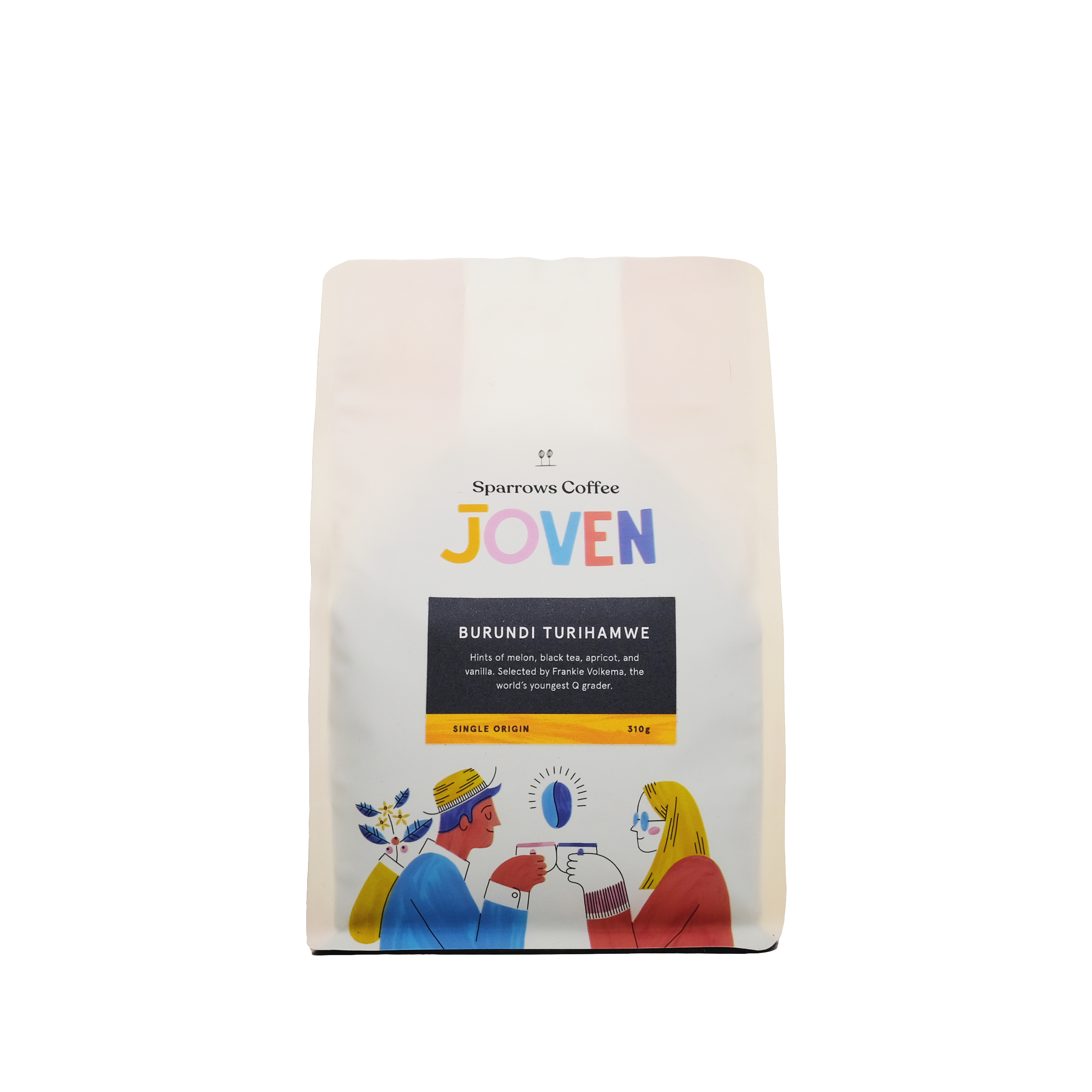 Premium Joven Burundi Turihamwe Coffee Beans - Single Origin Arabica from Burundi - Perfect for French Press, Pour Over & Espresso Brewing at Home