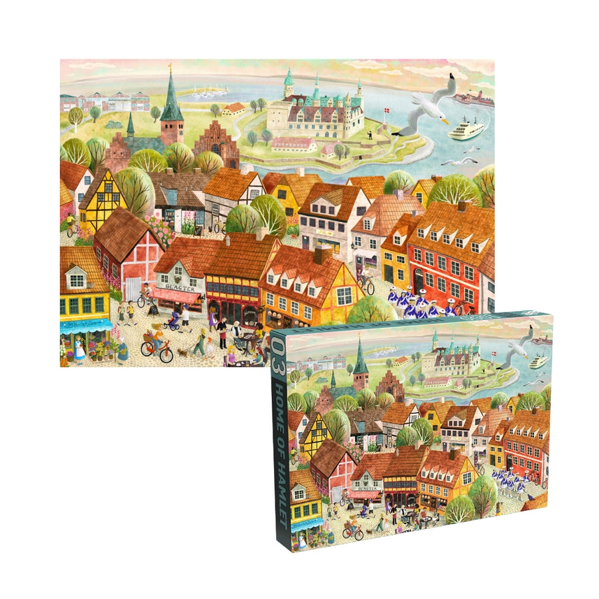Home of Hamlet | 1000-Piece Jigsaw Puzzle for Adults - Challenging Art Puzzle for Family Game Night & Relaxation