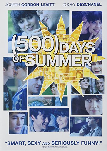 500 Days of Summer Bilingual DVD - Romantic Comedy Movie for Date Nights & Movie Lovers