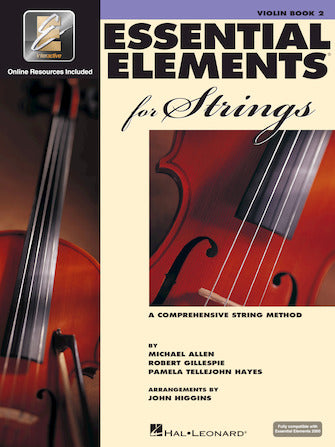 Essential Elements for Strings - Violin Book 2 with EEi | Comprehensive Violin Learning Method | Perfect for Beginners & Intermediate Students | Practice at Home, School or Orchestra