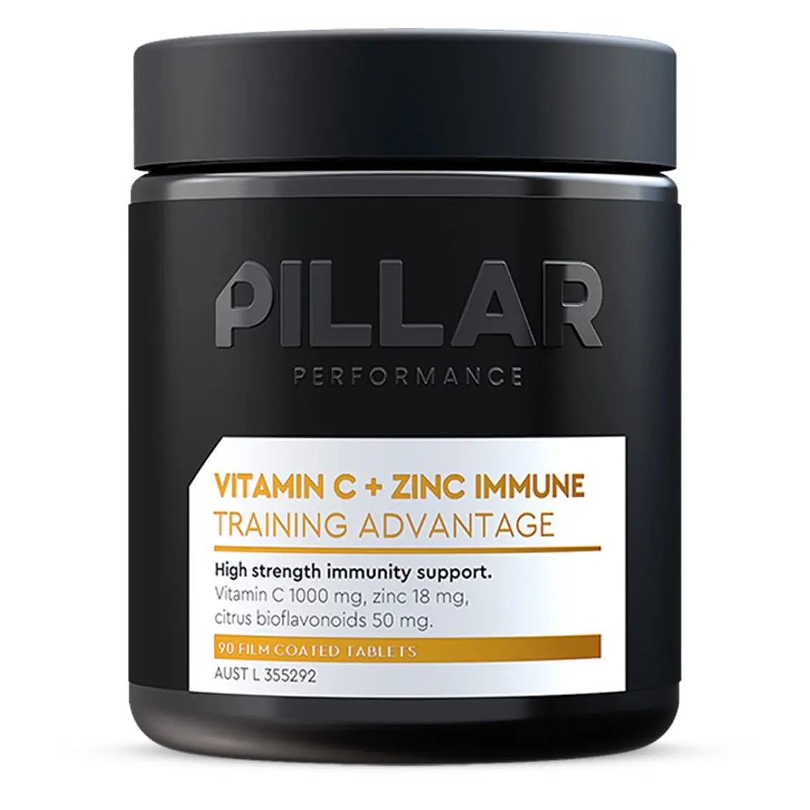 Premium Vitamin C + Zinc Immune Support Tablets - Boost Immunity & Antioxidant Defense - Ideal for Cold Season, Travel & Daily Wellness