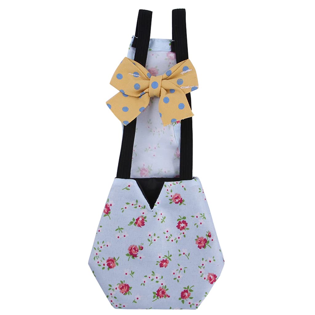 Washable Pet Diaper for Ducks & Chickens - Reusable Poultry Clothes with Bow, Cute Animal Prints - Perfect for Holiday Costumes, Farm Pets & Backyard Poultry Care