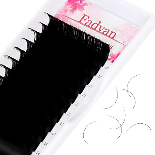 Professional 0.07DD Matte Black Individual Eyelash Extensions - 20-25mm Mixed Lengths with C/D/DD Curl for Classic Volume Lashes | Salon-Grade Lash Extension Supplies for Stunning Eye Makeup Looks