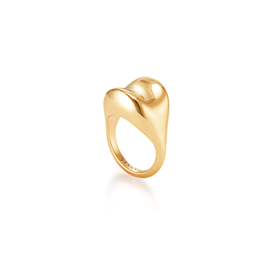 Arlo Gold Ring for Women - Elegant 14K Gold Plated Fashion Ring - Perfect for Everyday Wear, Gift Giving & Special Occasions