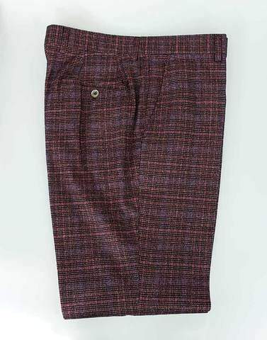 Cavani Carly Check Slim Fit Trousers for Women - Stylish Office Pants, Business Casual & Workwear - Perfect for Professional Outfits & Formal Occasions