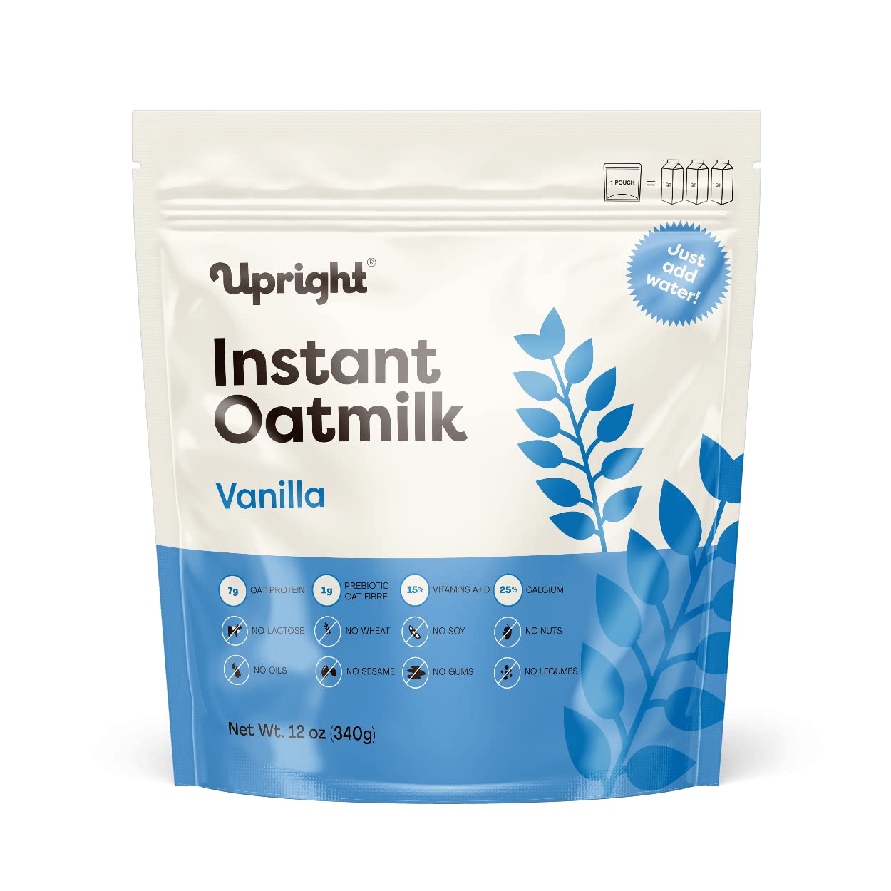 Organic Rolled Oats in Bulk - 5lb Resealable Bag | Non-GMO, Gluten-Free Whole Grain Oats for Baking, Smoothies & Healthy Breakfast | Perfect for Oatmeal, Granola & Energy Bars