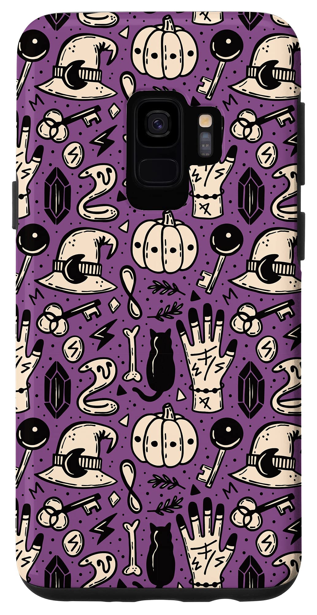 Galaxy S9 Witch Halloween Case - Spooky Phone Cover for Parties