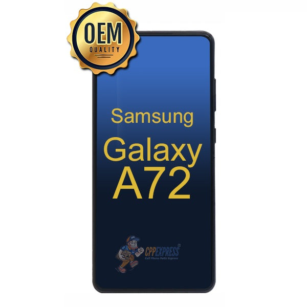 Samsung Galaxy A72 LCD Touch Screen Digitizer Assembly Replacement - Black | Compatible with Galaxy A72 Smartphone | Perfect for Screen Repair & DIY Fixes