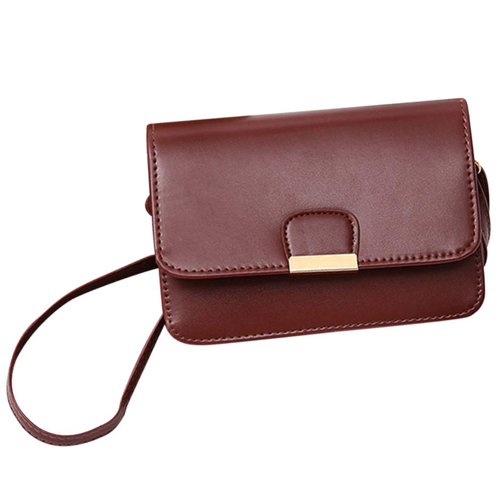 Women's Leather Crossbody Purse - Small Shoulder Bag with Turn Lock Closure | Perfect for Travel, Shopping & Everyday Use