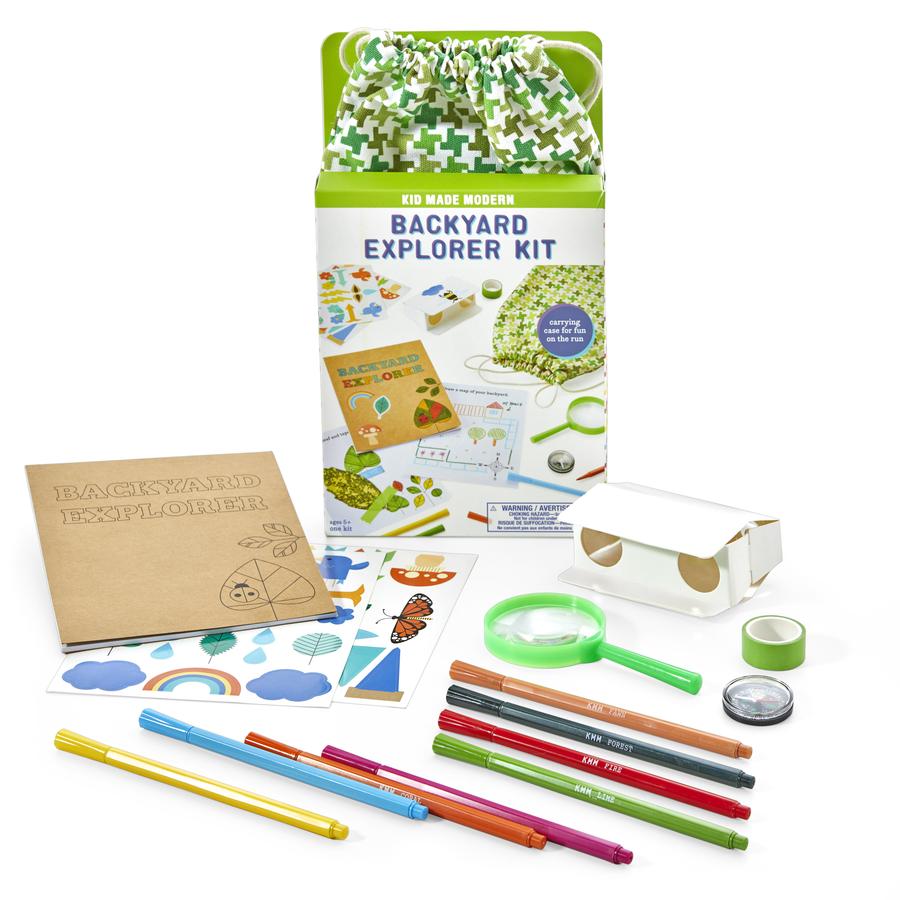 Backyard Explorer Kit for Kids - Outdoor Adventure Set with Binoculars, Compass & Magnifying Glass - Perfect for Nature Exploration & STEM Learning