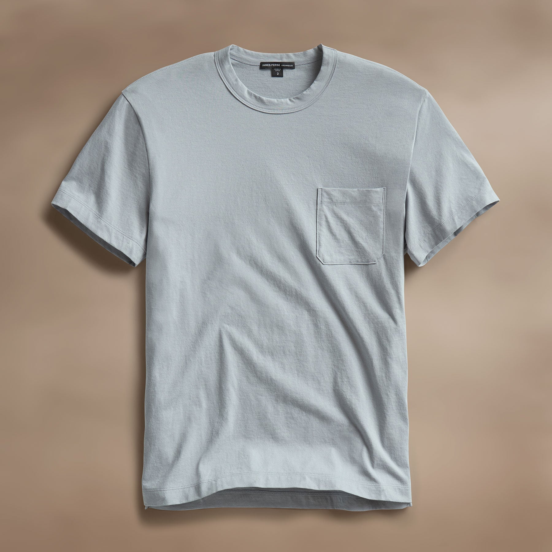 Premium Cotton Linen Pocket T-Shirt for Men - Soft Breathable Casual Tee in Grey Sky Color | Perfect for Summer Outfits, Weekend Wear & Travel Essentials