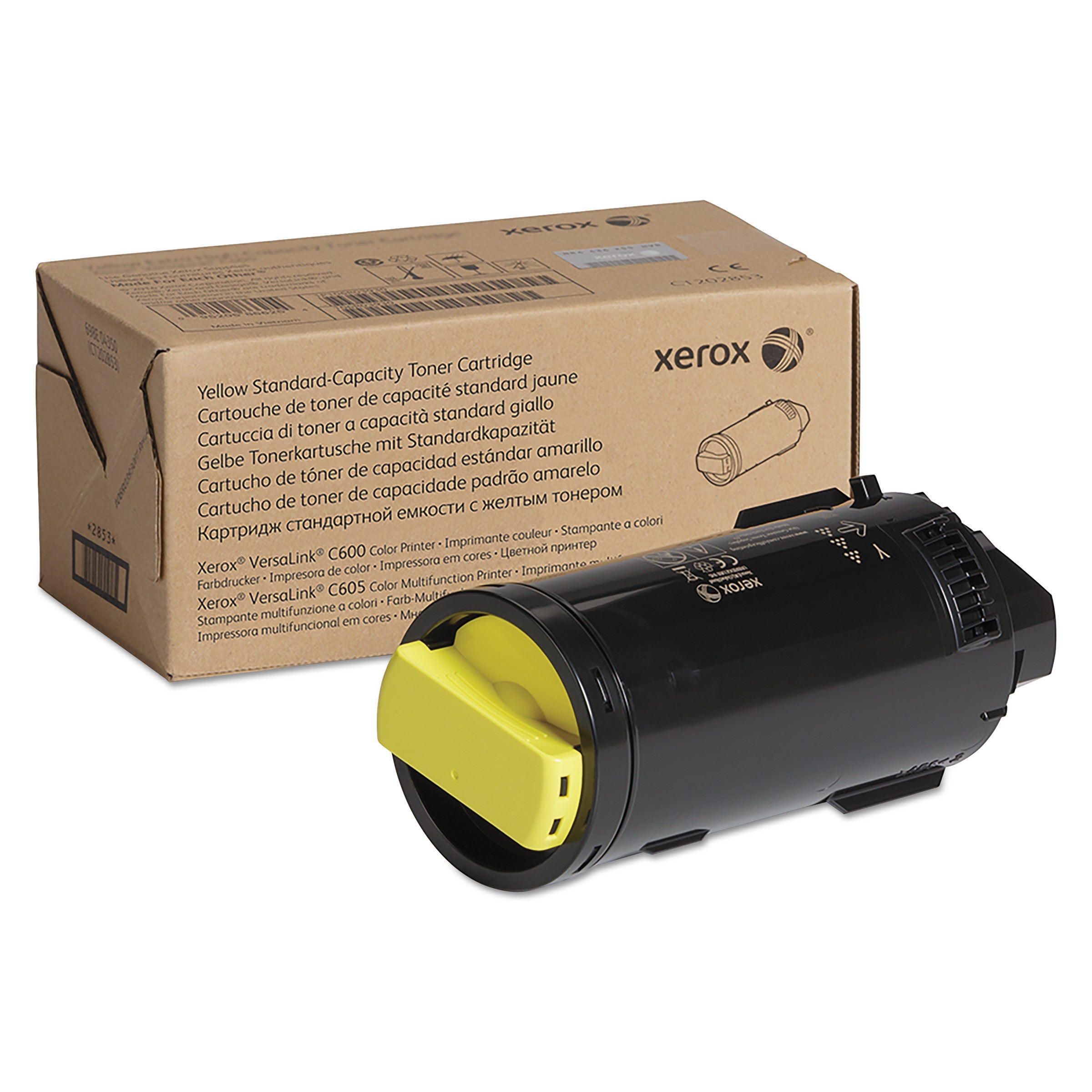 106R03898 High-Yield Yellow Toner Cartridge - 6000 Page Yield | Compatible with [Printer Models] | Ideal for Office & Home Printing