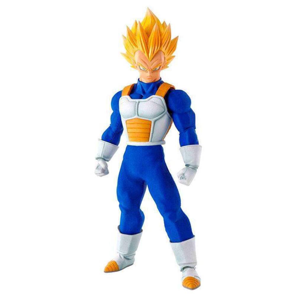 TAMASHII NATIONS Dragon Ball Z Vegeta Action Figure - Bandai Spirits Imagination Works Collectible Toy for Anime Fans, Perfect for Display & DBZ Merchandise Collection