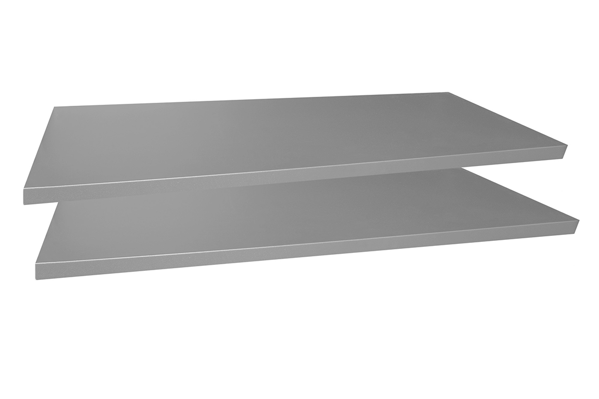 ProSlat Lux Shelf 40 Cabinet Organizer - 2 Pack Set for Kitchen, Bathroom & Garage Storage Solutions