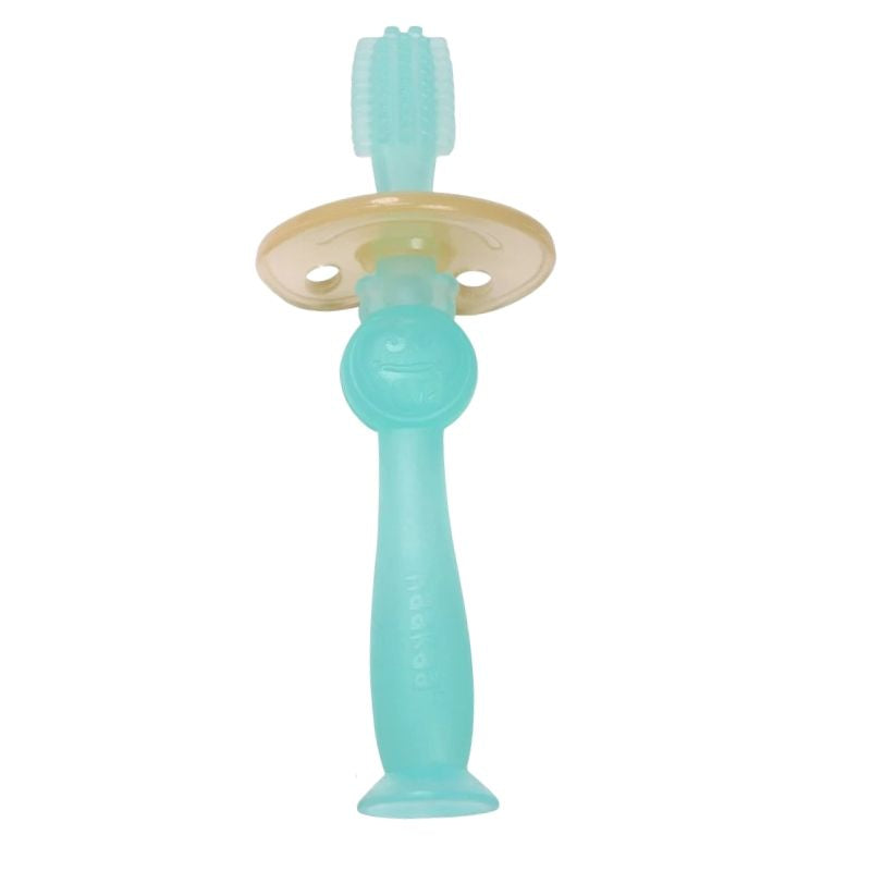 360° Soft Silicone Baby Toothbrush - Gentle Infant & Toddler Teething Brush for Oral Care - Perfect for Babies 0-24 Months, Teething Relief & Early Dental Hygiene