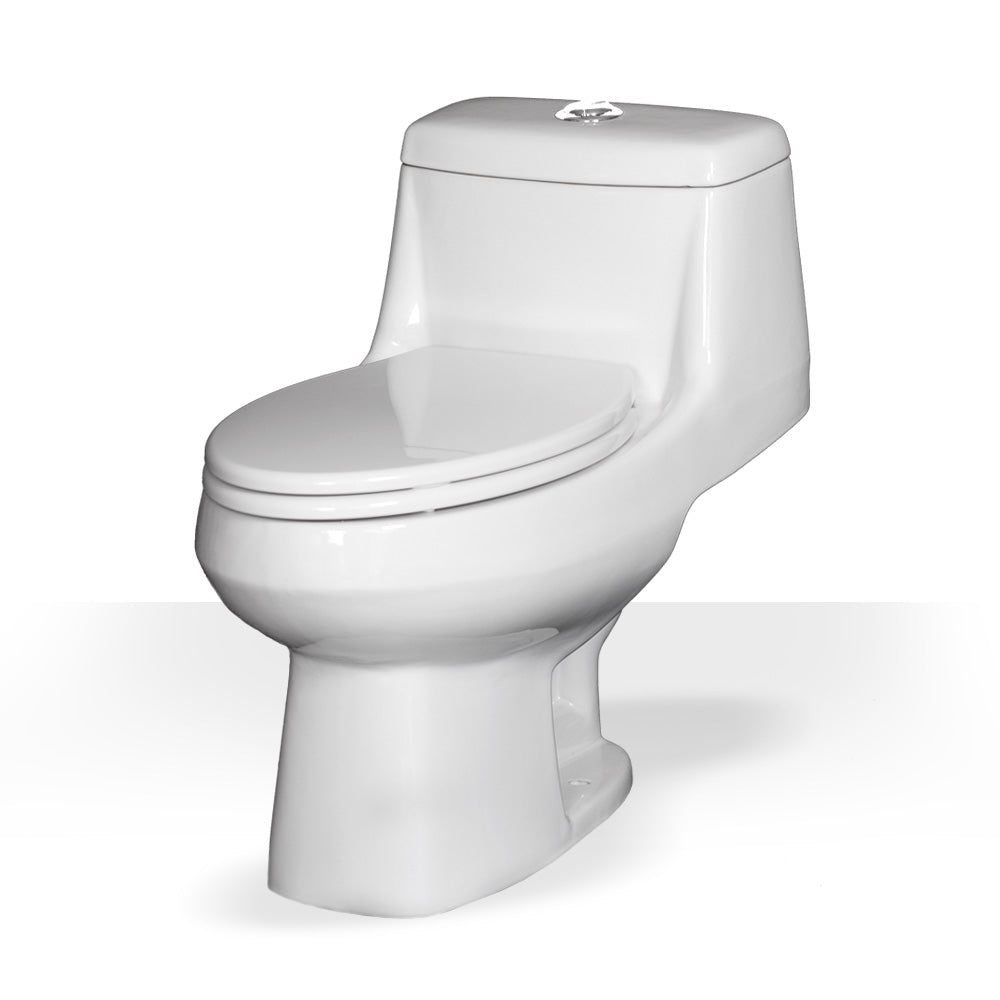 235A Comfort Height One-Piece Toilet - Elongated Bowl, WaterSense Certified, Easy Installation for Bathroom Remodeling & Home Upgrade