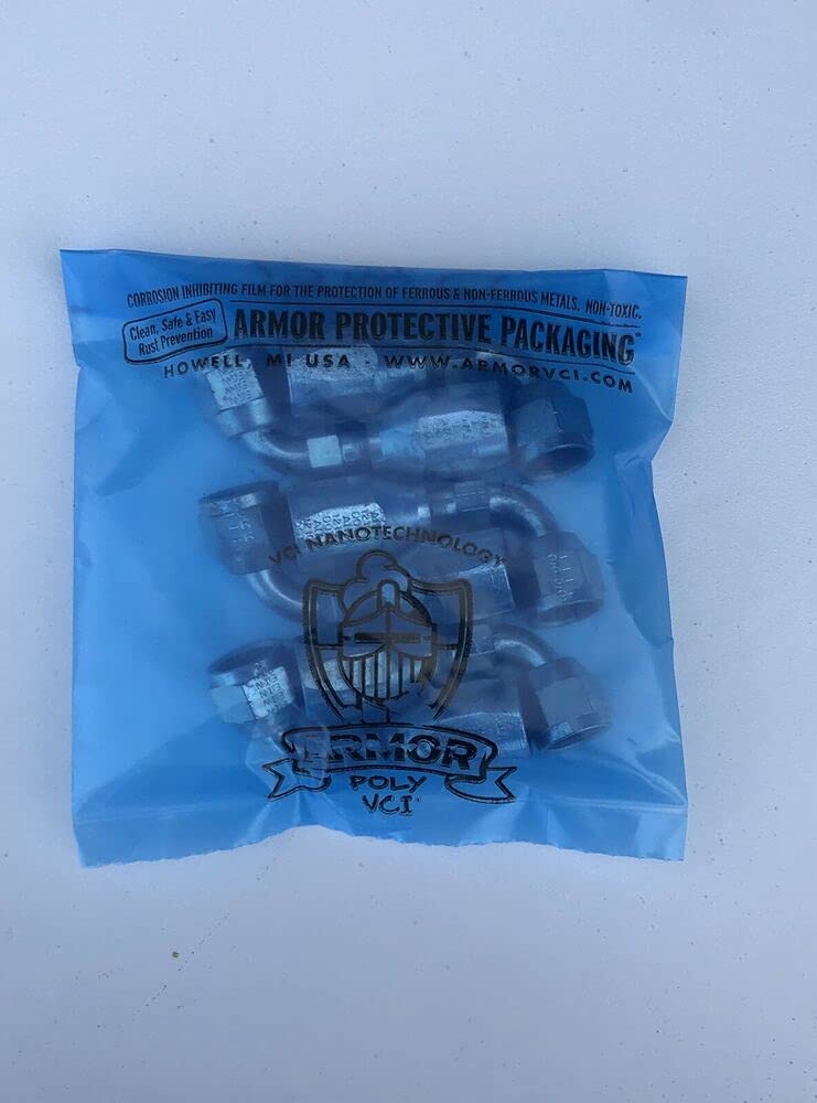 Reusable Hydraulic Hose Fitting 190302-6S - Pack of 6 for Heavy-Duty Equipment, Construction, and Agricultural Machinery