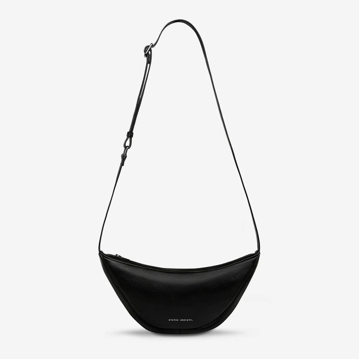 Status Anxiety Glued To You Bag - Stylish Black Crossbody Purse for Women | Perfect for Work, Travel & Everyday Use