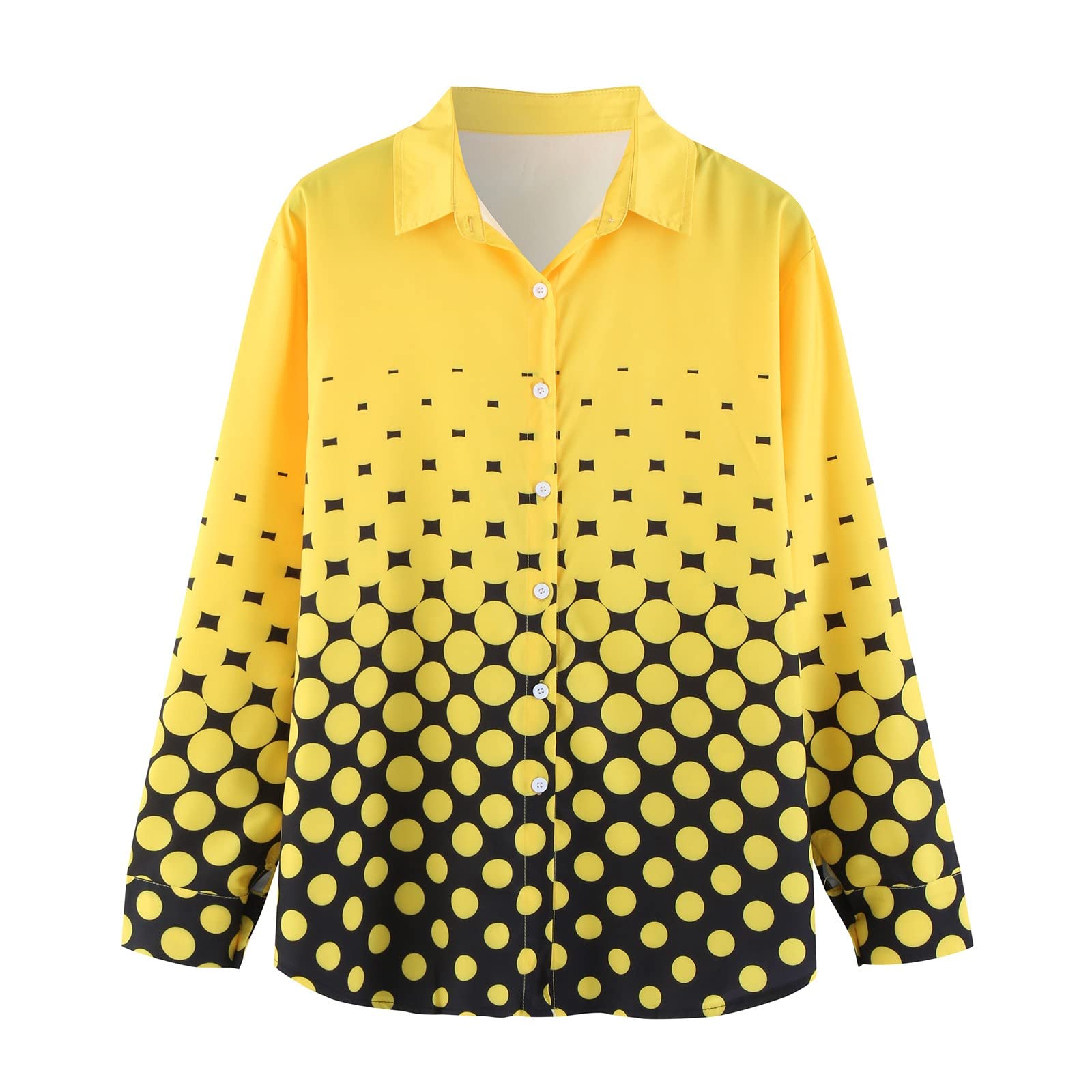 Maryia Men's Slim Fit Long Sleeve Dress Shirt - Stylish Hawaiian Button Down Shirt for Casual Wear, Beach Outings & Office Fashion
