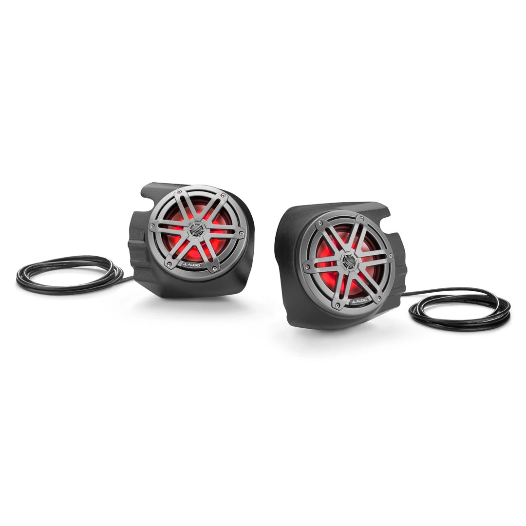 JL Audio SB POL RZG2SPKR/M3 650I Stealthbox® - Premium Sound System for 2014+ Polaris RZR 4 900, 900XC, XP 1000 & XP4 1000 - Perfect for Off-Road Adventures & Outdoor Entertainment