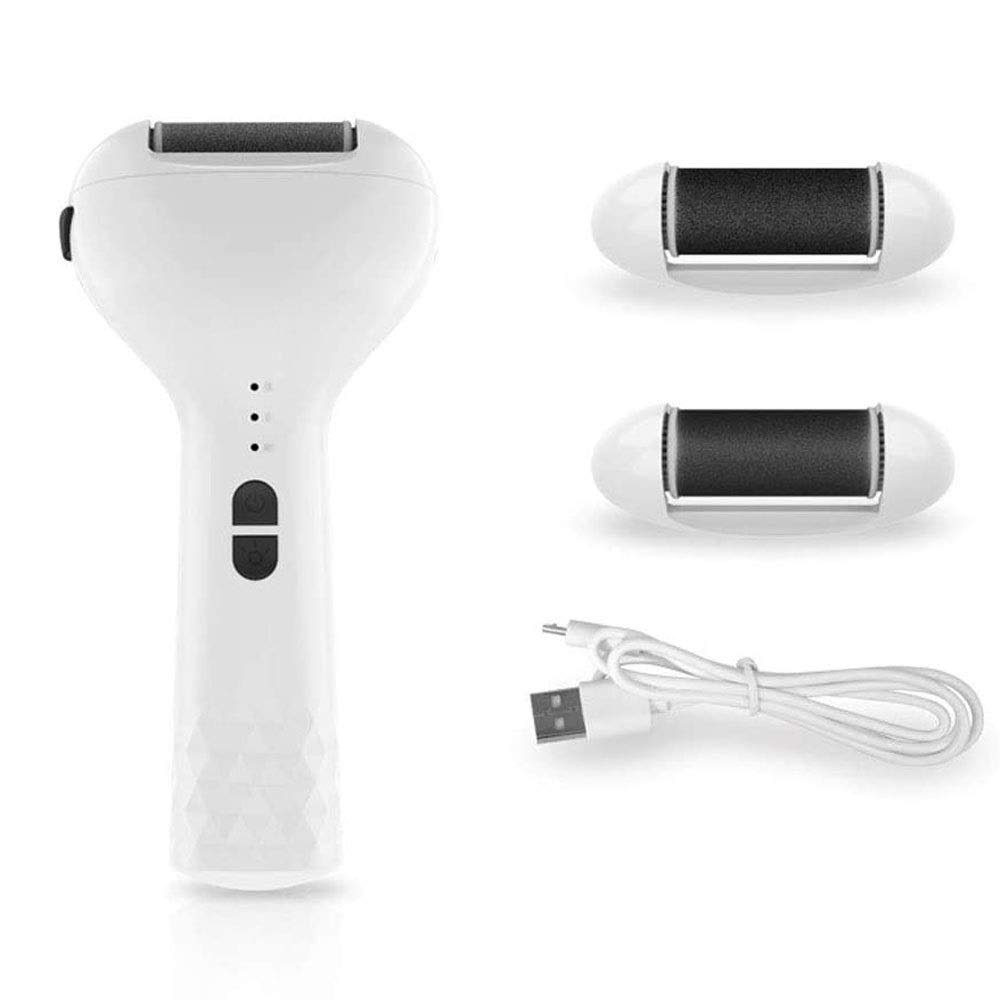 Electric Callus Remover for Feet - Rechargeable & Portable Pedicure Tool Kit | Professional Foot File for Dead Skin & Hard Skin Removal | Perfect for Home Pedicure, Spa Days & Foot Care Routine