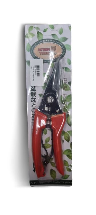 ACTION 702A Pruning Shears - Professional Garden Shears for Trimming Trees, Shrubs & Plants | Heavy Duty Gardening Tools for Landscaping & Outdoor Use
