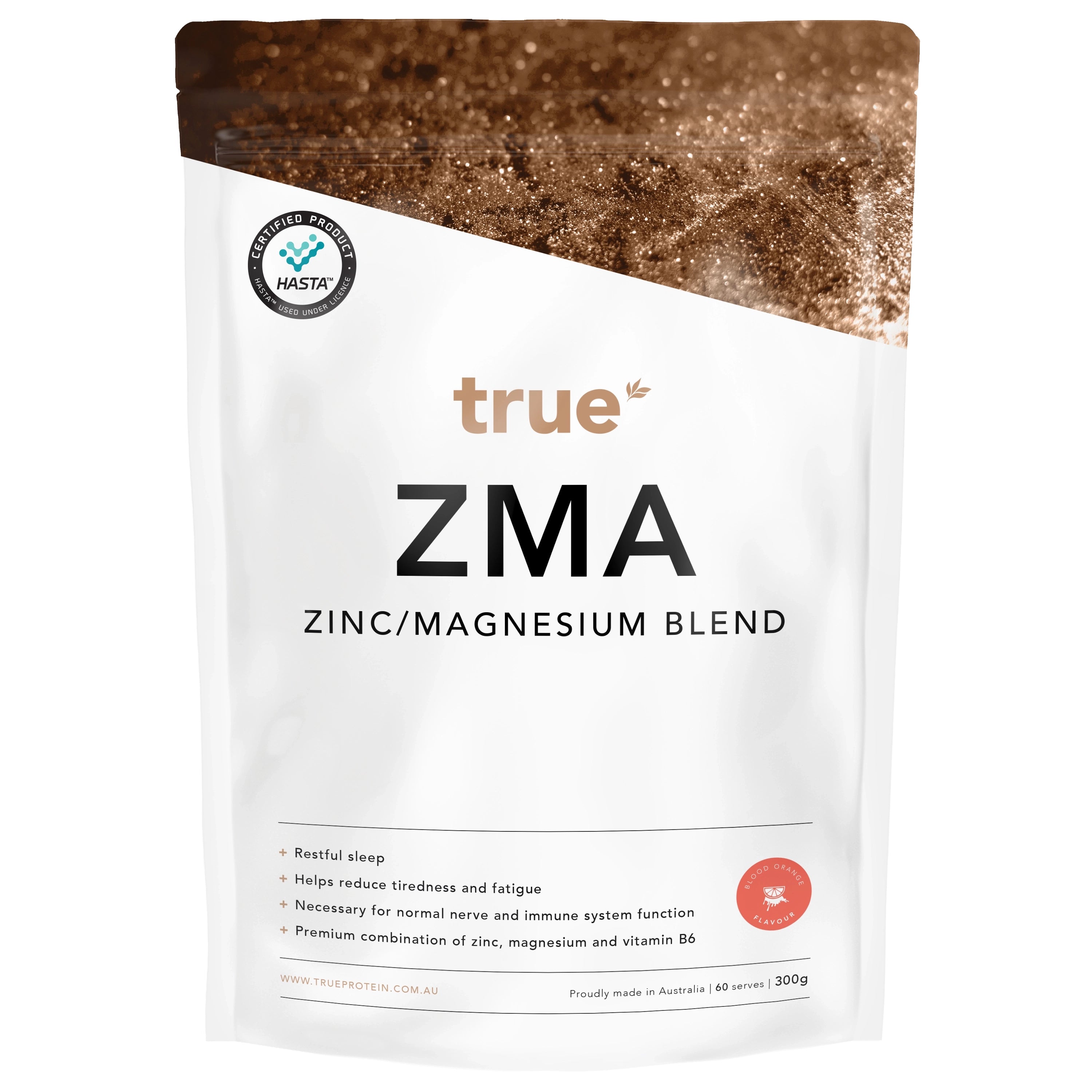 Hasta ZMA Supplement - Premium Zinc, Magnesium & Vitamin B6 for Muscle Recovery, Strength & Sleep Support - Ideal for Athletes, Bodybuilders & Fitness Enthusiasts