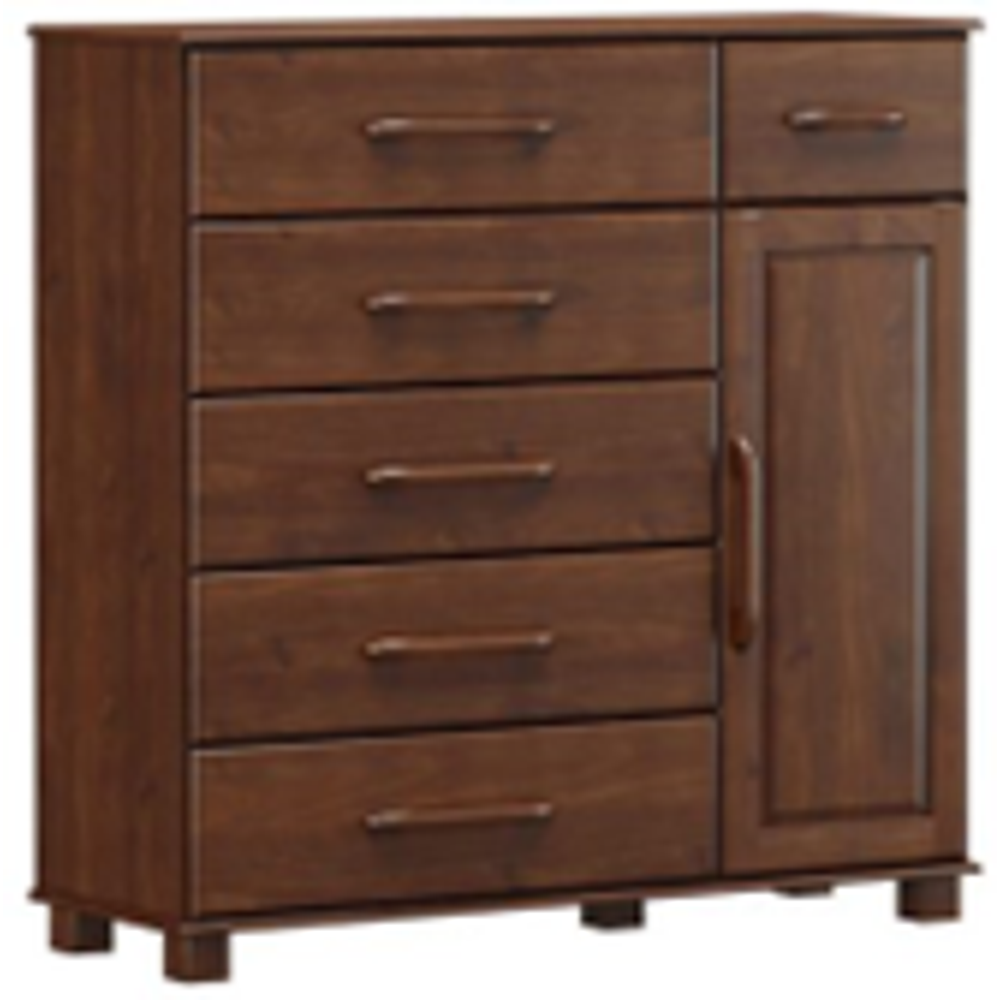 Finestra Ouro 1 Door 5 Drawer Chest - 49.2