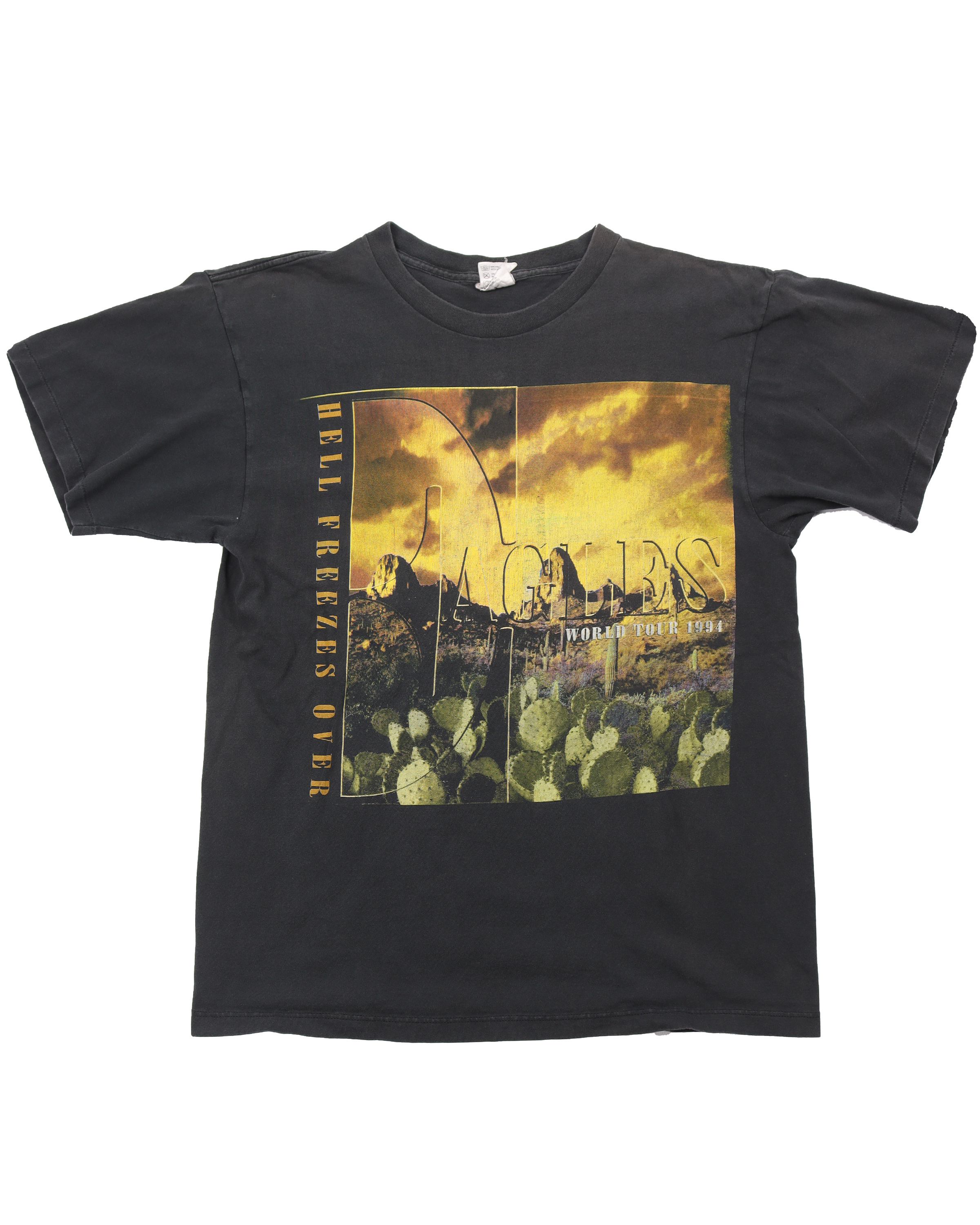 Vintage 1994 Eagles 'Hell Freezes Over' Tour T-Shirt - Classic Band Merch for Concerts & Music Fans | Perfect Gift for Rock Lovers