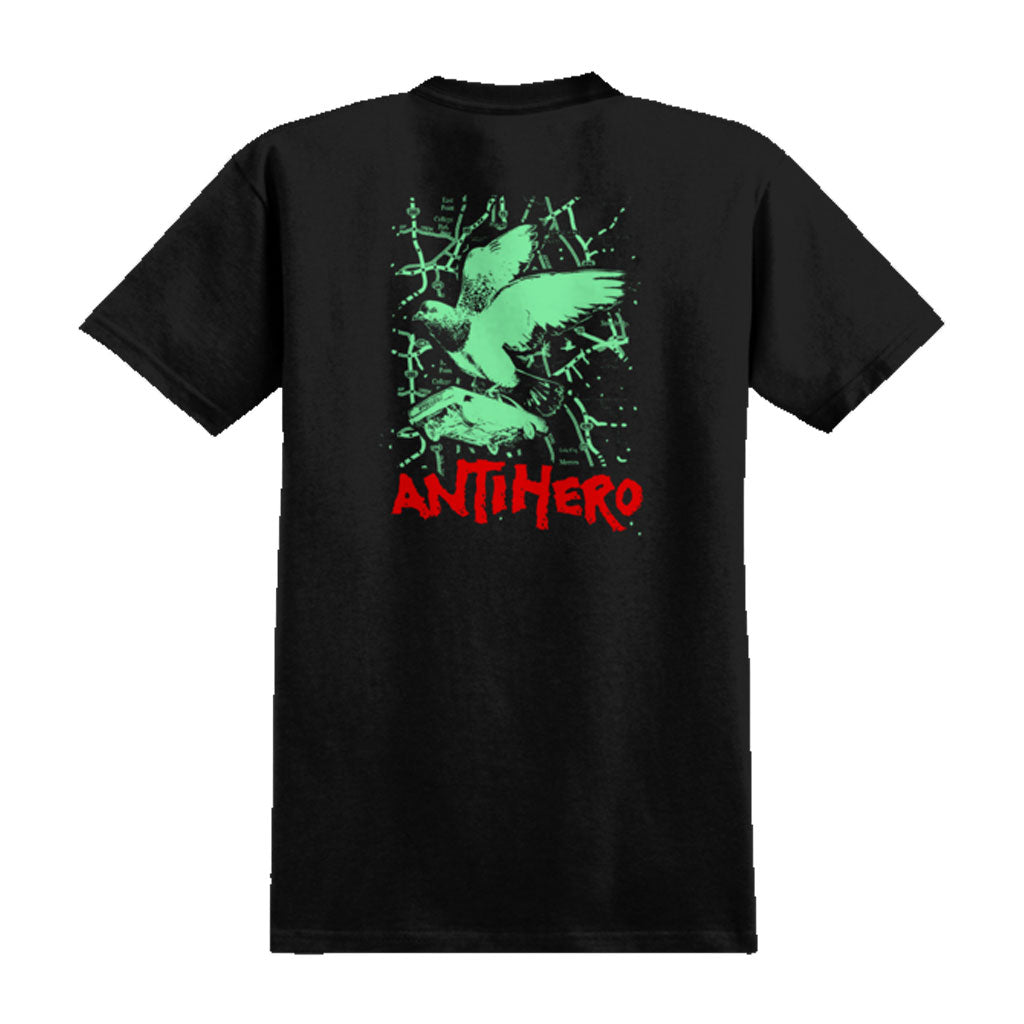 Antihero Repossessed 4.5 oz Short Sleeve T-Shirt - Black | Skateboarding & Streetwear Fashion