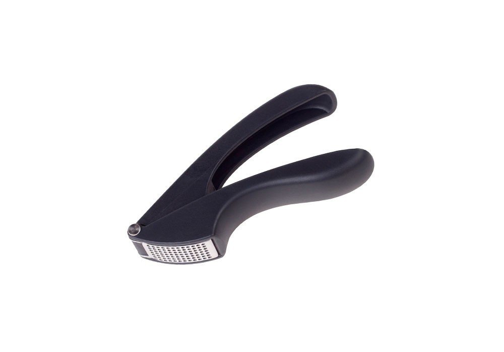 Premium Stainless Steel Garlic Press - Heavy Duty Garlic Crusher & Mincer with Ergonomic Handle - Perfect for Cooking, Baking & Meal Prep