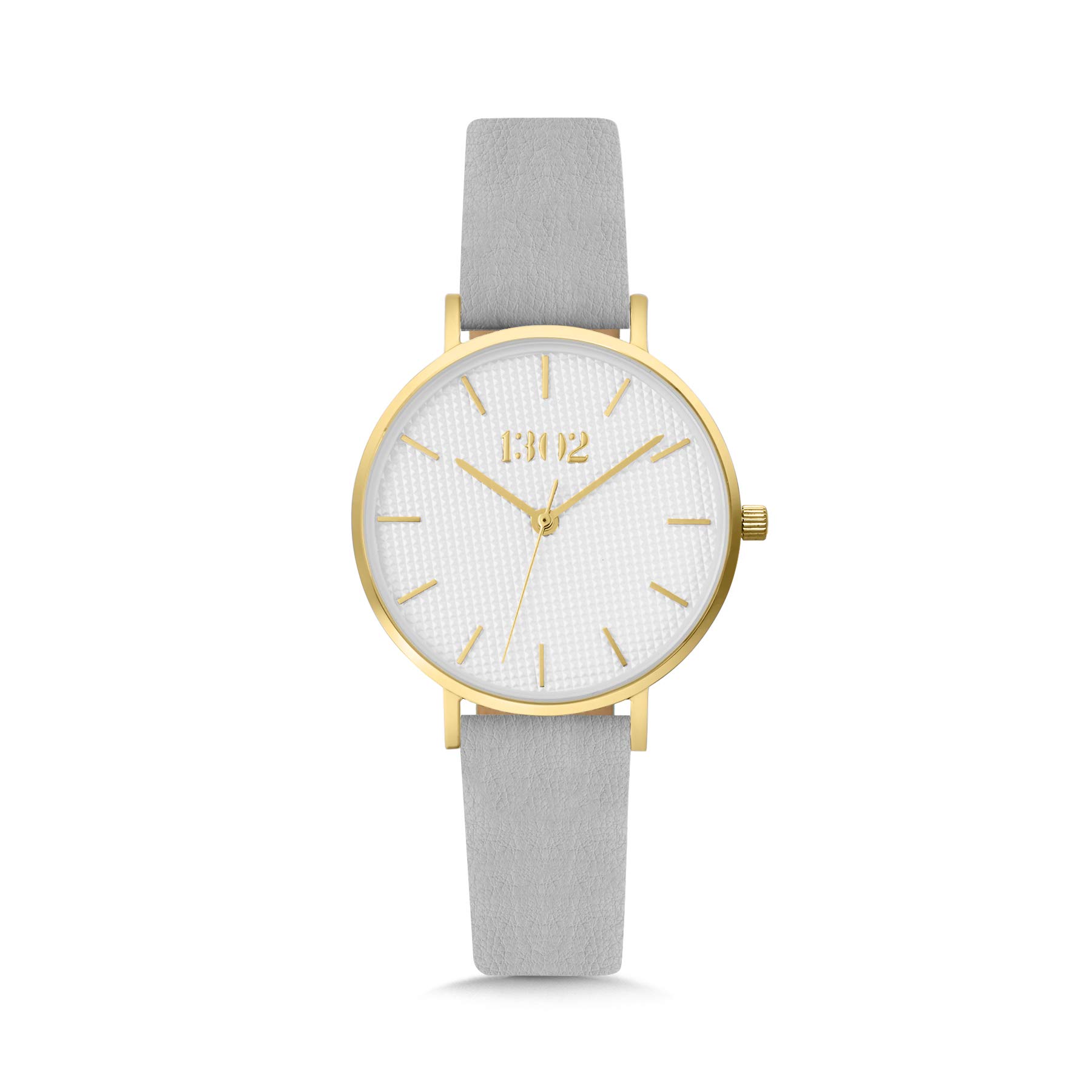 Elegant Women's Gold Watch with Pearl Accents & Interchangeable Pastel Straps - 32mm Rose Gold Face Wristwatch for Women - Perfect for Office, Party & Everyday Wear - Model 1302
