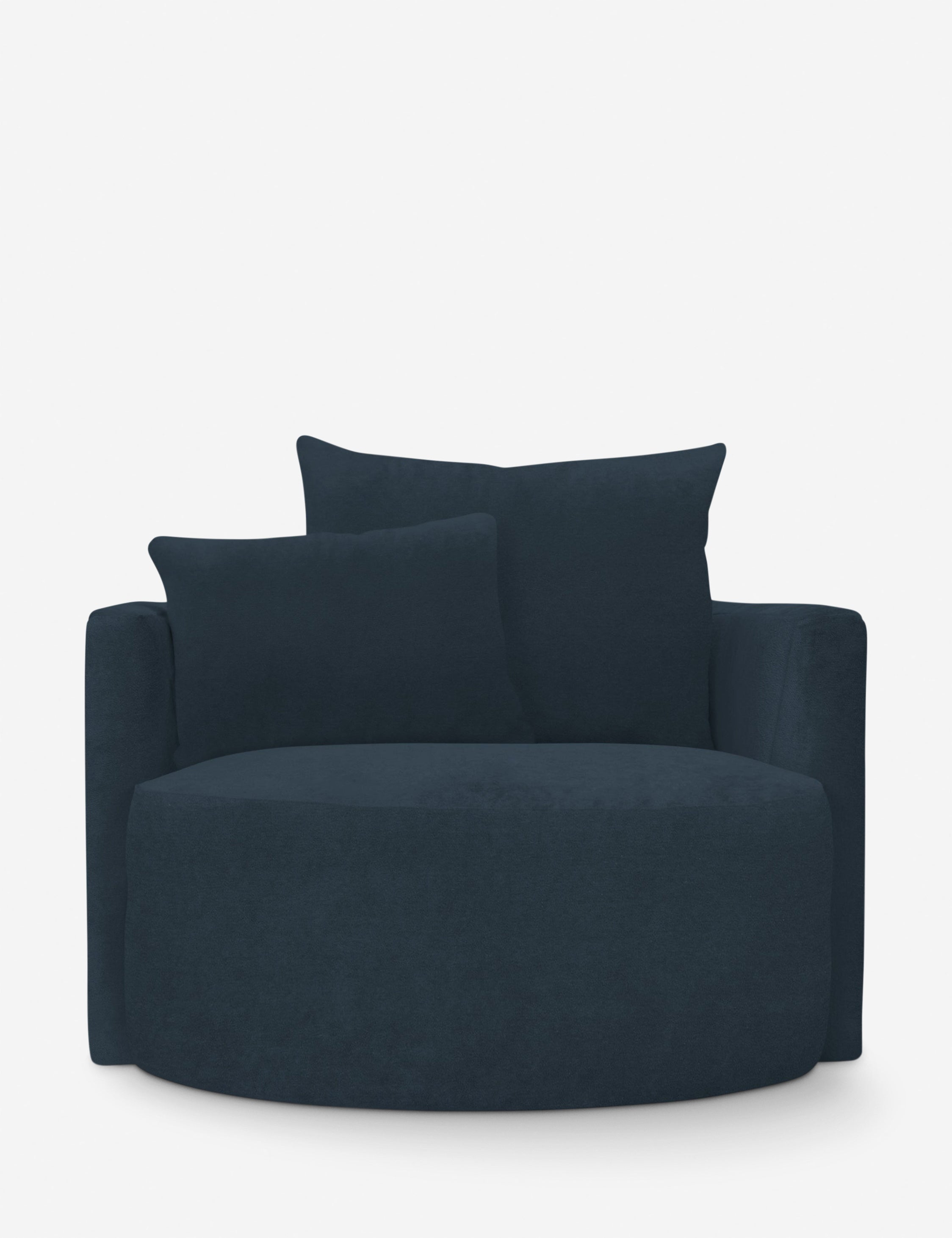 Dawson Swivel Chair - 360-Degree Rotating Modern Office Chair with Ergonomic Design for Home & Workspace - Perfect for Desk Work, Gaming, and Relaxation