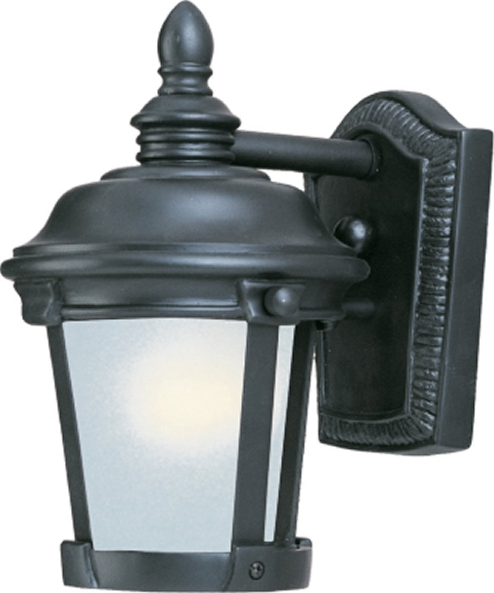 10H Dover LED Outdoor Wall Lantern - Bronze Finish, 1 Light, Weatherproof Exterior Sconce for Porch, Patio, Garden & Entryway Lighting