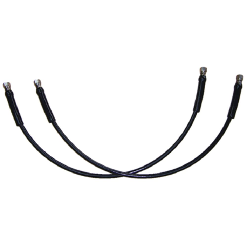 Uflex USA Inc. KITOBDBR-02 Dual Cylinder/Dual Engine Connection Hose Kit, 2 Feet - Heavy Duty Hydraulic Hose for Tractors, Excavators & Construction Equipment