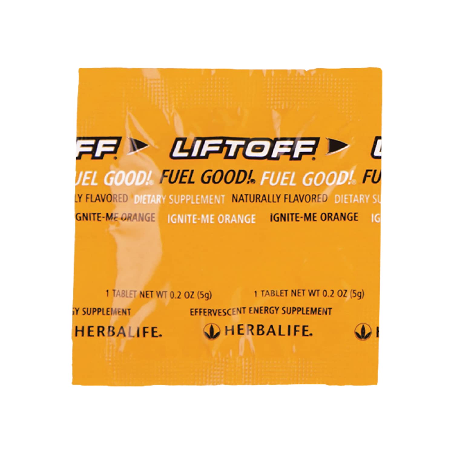 Herbalife LIFTOFF Energy Tablets - Orange Flavor, 60 Count | Natural Energy Booster with B Vitamins & Caffeine | Enhances Focus & Mental Clarity | Perfect for Workouts, Studying & Long Work Shifts