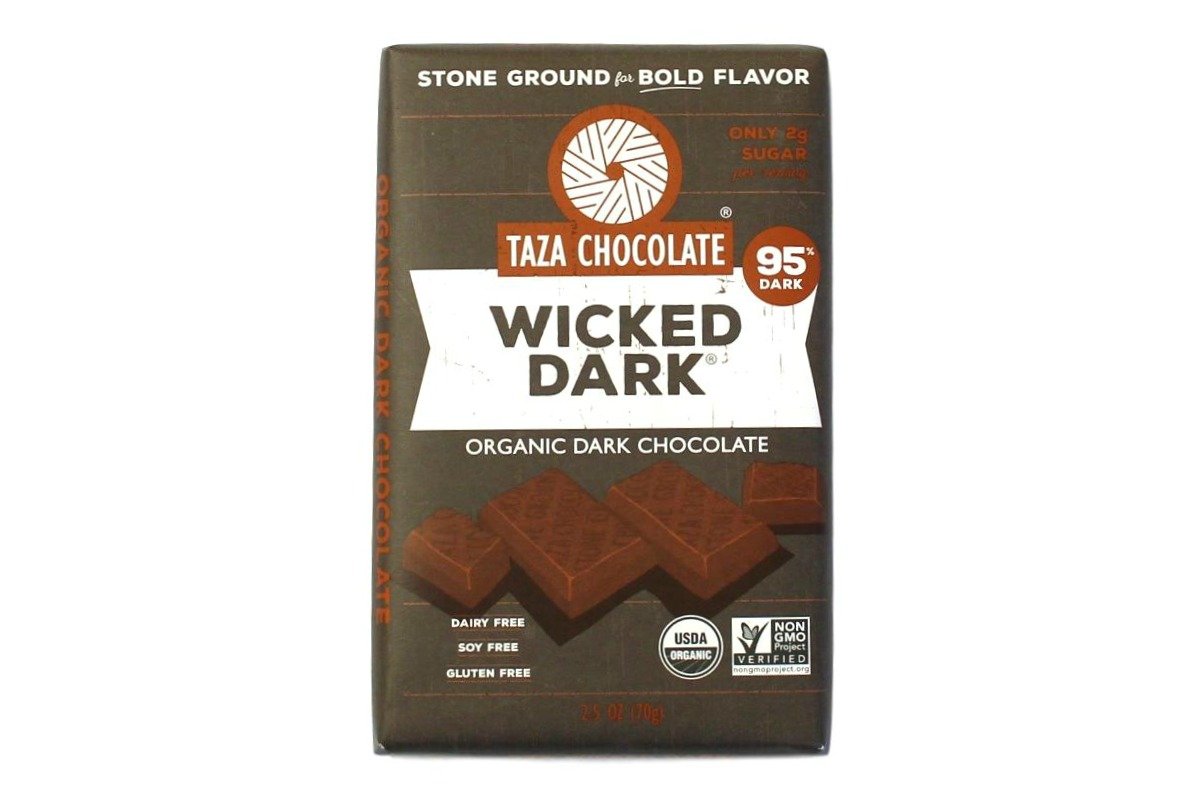 Organic Amaze Bar 95% Dark Chocolate - Vegan Snack for Dessert & Gifting