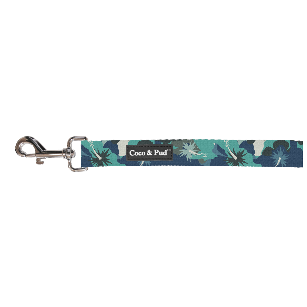 Camo Hibiscus Cat Leash - Durable & Stylish Pet Walking Lead for Cats - Perfect for Outdoor Adventures & Daily Walks