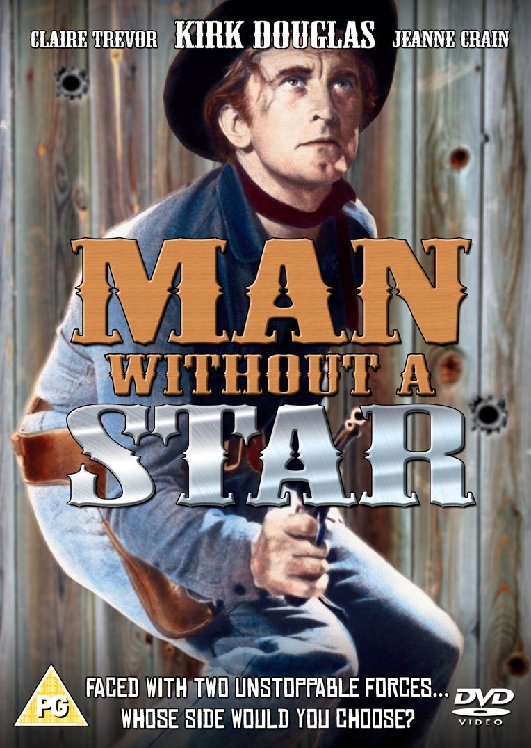 Man Without A Star (1955) DVD - Classic Western Movie with Kirk Douglas | Perfect for Movie Nights & Western Film Collections