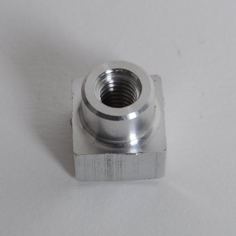 Square Threaded Nut for Tank Mount Bushing - Heavy Duty Industrial Fastener for Hydraulic Systems & Machinery Assembly