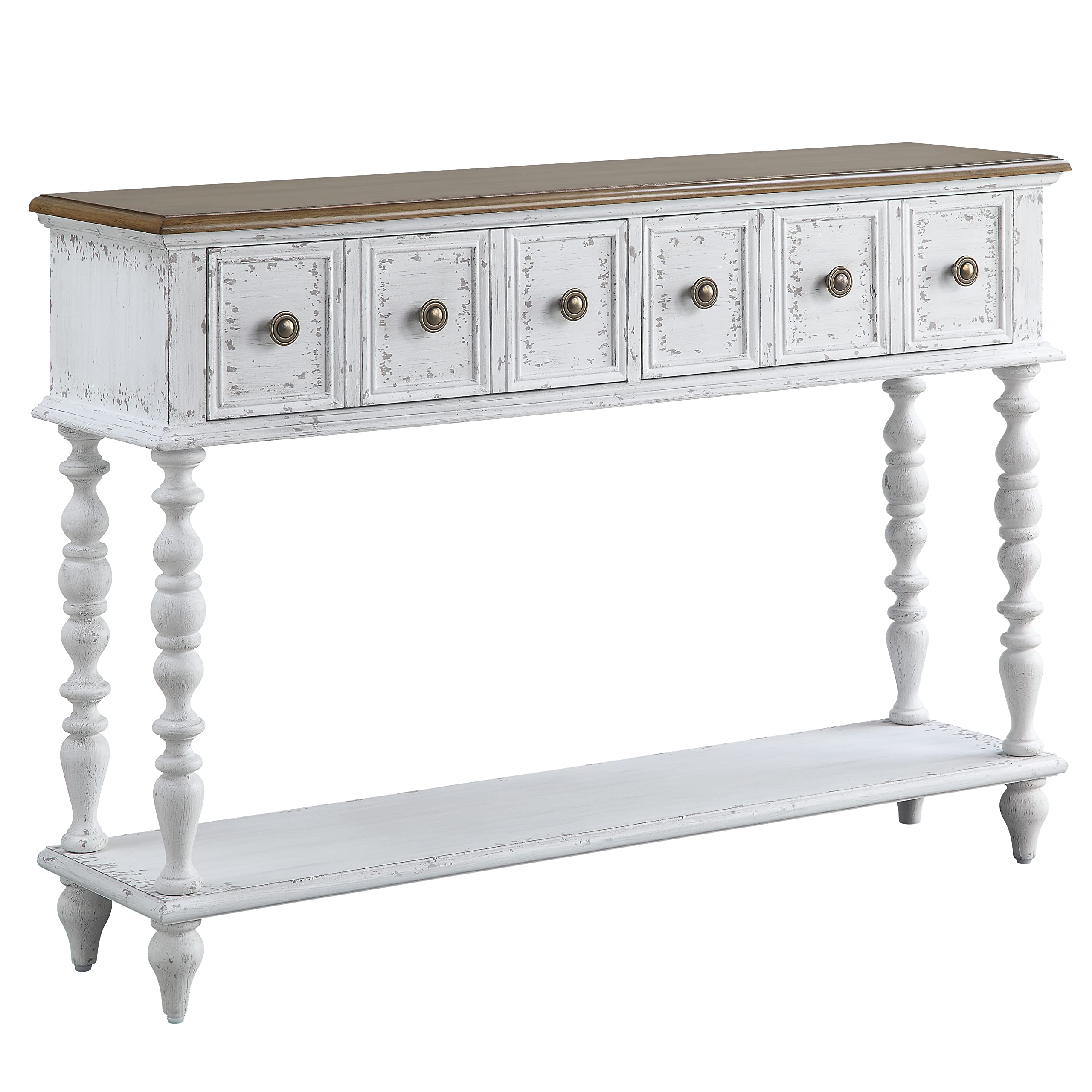 Antique 2-Drawer Console Table for Entryway - 48