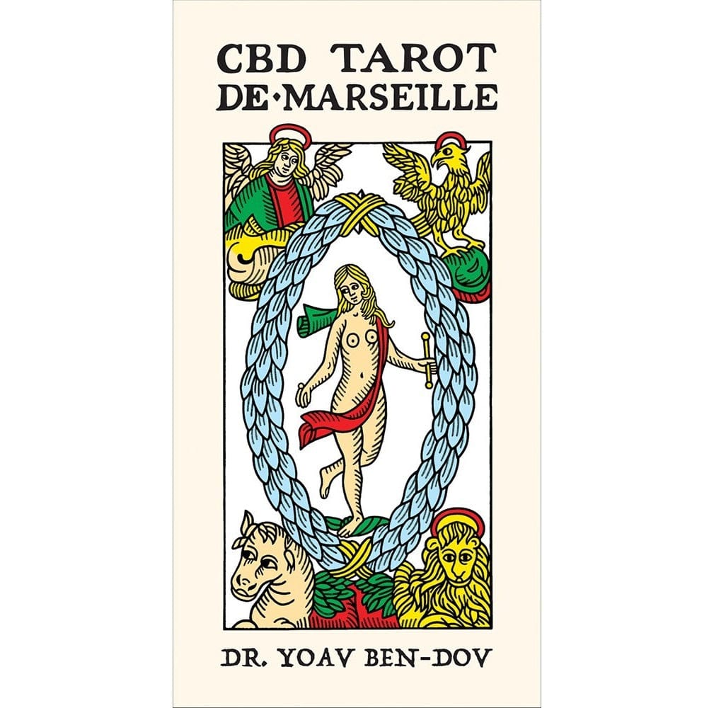 Authentic CBD Tarot De Marseille Deck - Premium French Tarot Cards for Divination, Meditation & Spiritual Guidance - Perfect for Beginners & Professional Readers