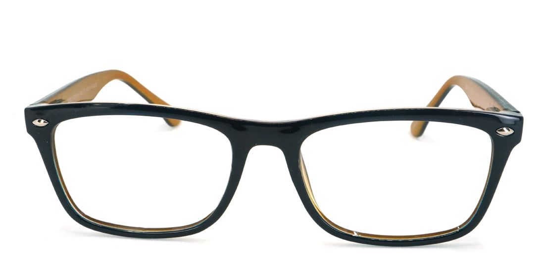 Stylish Plastic Eyeglasses S2831 - Lightweight & Durable Frames for Men & Women - Perfect for Reading, Driving & Everyday Use