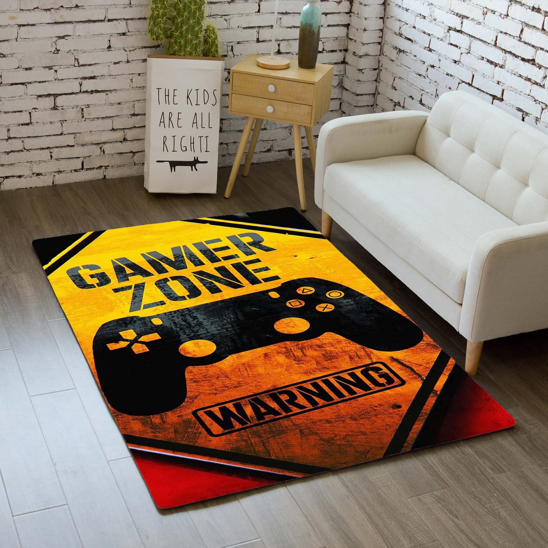 ELKEYE Boys Gaming Rug 24